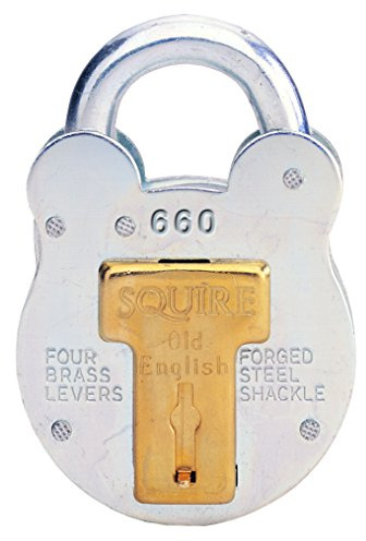 Squire 660 Old English Steel Style All Weather Padlock