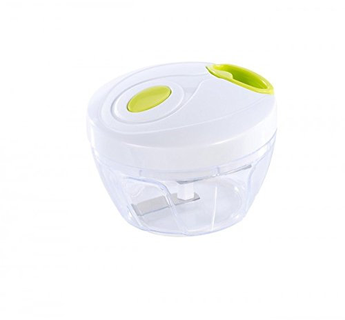 Tritatutto manuale a corda EN-20604 mescola trita verdure frutta formaggio frutta secca. MWS (VERDE)