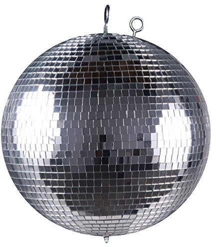 7even 30 cm Bola de espejos profesional 7 mm con aristado 7even – 30 cm Mirror Ball Bola de Discoteca Deluxe