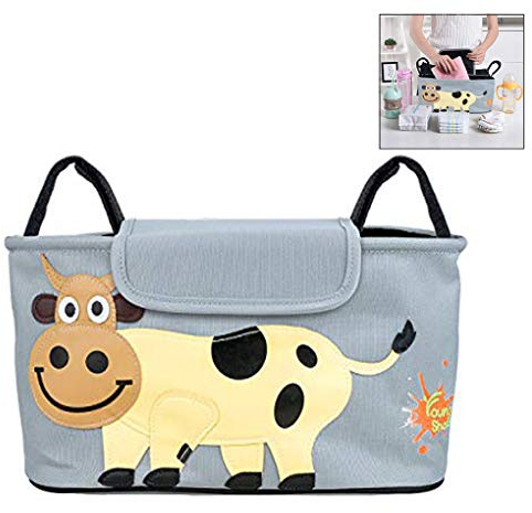 XLKJ Kinderwagen Organizer, Kinder Buggy Tasche Stroller Organizer, Multifunktion Aufbewahrungstasche Stroller Organizer, Baby Wickeltasche Kinderwagen