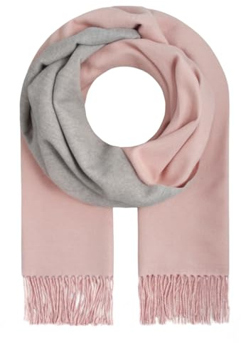 Majea Damenschal Winterschal Strickschal Damen Schal (880041) (rosa 7)