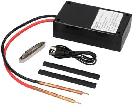HYZHANHONG Saldatrice Portatile del Punto con la Penna della Saldatura, 5300Mah Piccola saldatrice Tenuta in Mano della Batteria al Litio per la Saldatura