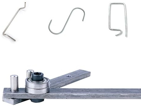 Macchina Piegatubi Manuale di 1-10mm, Curvatubi Manuale, Piegatrice Per Aste di Ferro, Manuale In Acciaio Bar Bender di Costruzione per Acciaio Rotondo, Acciaio di Rinforzo, Ferro Piatto