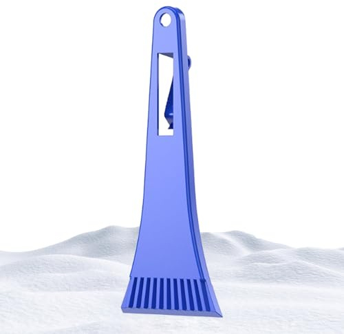 Gitekain Rascador de Hielo de 9 Pulgadas con Agarre ergonómico, raspador de Ventana de Coche, Pala de Limpieza de Hielo para congelador, Ventana, máquina de Invierno