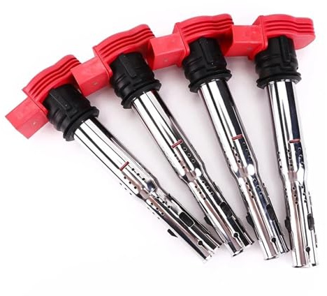 Zündspule Auto-Zündspule Für VW Für Jetta Für Golf Für Passat Für Tiguan CC Für A3/4/5/6/7/8 R8 Nr. 06E905115 ABCDE 07K905715F Zündspulen(4 piece)