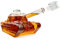 Froster Panzer Karaffe, Whisky Karaffe 1000 ml, Tankförmige Dekanter, Glaskaraffe mit Verschluss, Whiskey Geschenke für Männer, Whiskey-Liebhaber, Schnapsdekanter, Weinkaraffe in Panzerform, für Rum