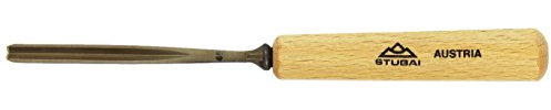 Stubai Stechbeil Form 45 + Heft scharostfrei geschliffen, SB Verpackung, 6 mm, 524506