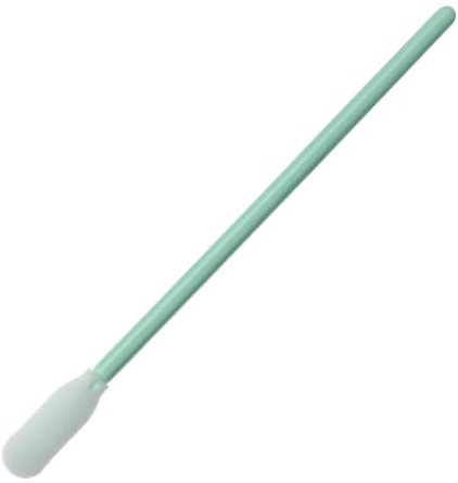 Anti-Static Foam Cleaning Swabs for Printer Optics 100 Pack | Anti-static foam cleaning swabs with rounded head, 100-pack for printers, optical equipment and electronics use.