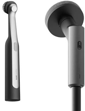 HOTO Wand™ Spazzola Elettrica per Pulizia Fughe e Spazzola Rotante Pulizia Elettronica con manico lungo