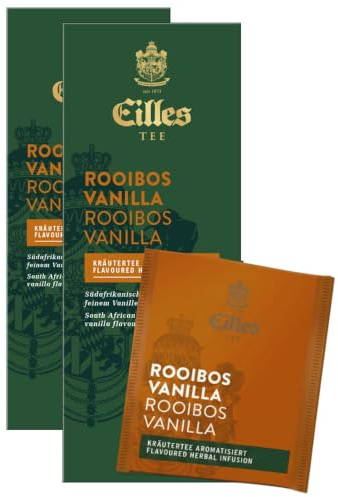 Eilles Teebeutel Rooibos Vanilla 2er-Pack mit 2x25er Box