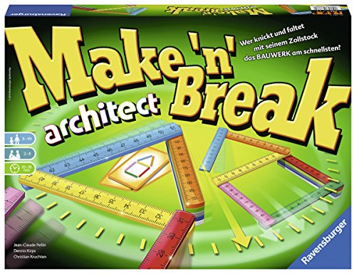 Ravensburger Spiele 26345 - Make 'n' Break Architect, Aktions- und Geschicklichkeitsspiel