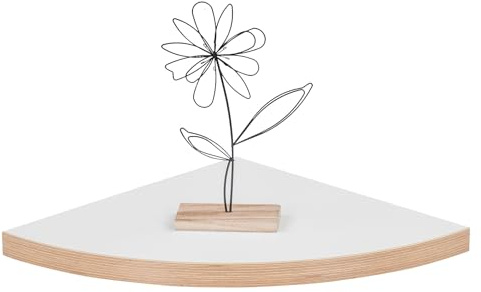 levandeo hörnhylla Vit