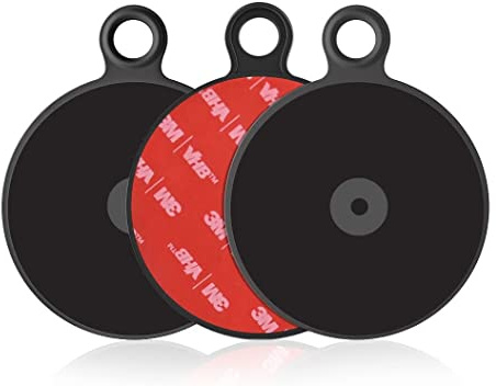 APPS2Car 3 Pièces 70MM Universel Disques de Fixation Adhésifs pour Tableau de Bord，Disques de Montage Support à Ventouse pour Téléphone Voiture ，Adaptés à Tous Les Tomtom & Garmin GPS Voiture