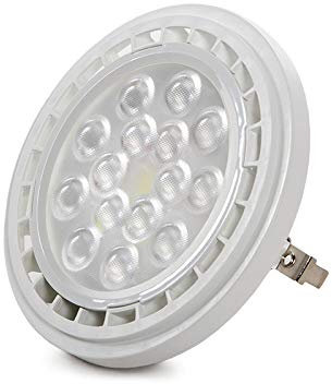 Glühbirne LED AR111 12W 1123Lm 3000ºK G53 40.000H [HO-2835AR111-12W-WW] | Greenice