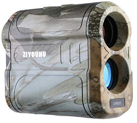 KUANDARMX Operación Simple Telémetro de Golf 600 Metros 6X Aumento con Bloqueo de Bandera, Medir Distancia, Altura, Velocidad, para Caza, Rugby, Tenis, Golf Presente