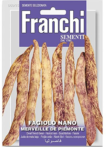 SEMI DI FAGIOLO NANO MERVEILLE DE PIEMONTE 250GR FRANCHI SEMENTI