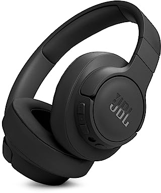 JBL TUNE 770NC Wireless Over-Ear Hybrid Noise Cancelling Headphones with App, 40mm Multi-Point Driver (Black)