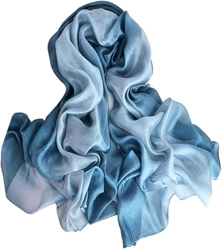 SNUG STAR Baumwolle Seidenschal Elegante Weiche Wraps Farbton Schals für Frauen