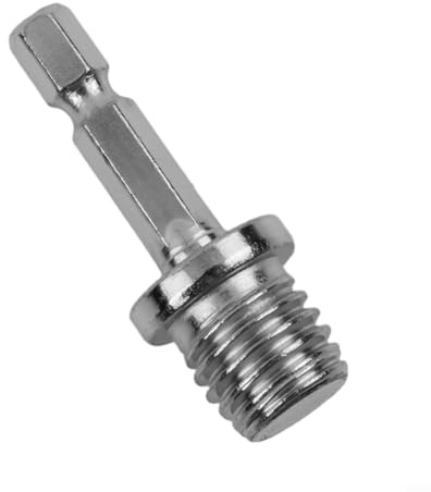 HomeVortex Adaptateur de perceuse à tige hexagonale, tige d'adaptateur de tige de connexion pour perceuse à main M14, filetage de vis M14, accessoires d'outils électriques