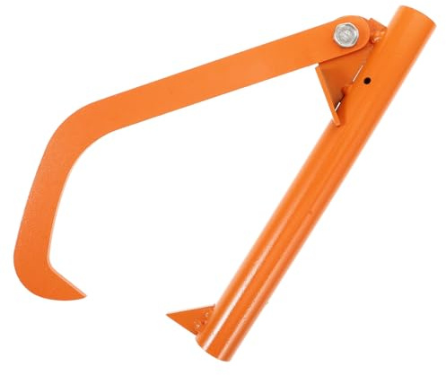 UPKOCH Outil à Rouleau Pour Bûches Crochet En Métal Robuste 1 Unité Pour Abattre Et Déplacer Ergonomique Solide Et Pratique