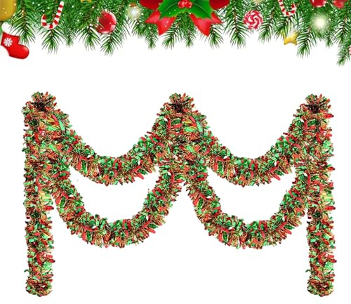 Garland Weihnachtsgirlanden, 190 x 90 cm, grüne Weihnachtsgirlanden