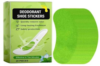 30PCS Shoes Deodorant Patch Sneaker Smell Fresh Foot Anti Odor Sweat Absorbing Breathable Invisible Insole