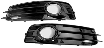 Front- & Kühlergrille Nieren Kühlergrill Front Lower Bumper Grille Nebelscheinwerfer Abdeckung Fit für Audi A3 8P S-Linie 2009-2012 Autozubehör