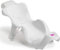 OKBABY Buddy Sdraietta Anatomica con Seduta in Gomma Antiscivolo per il Bagnetto del Neonato, 0-8 Mesi (8 kg), Bianco