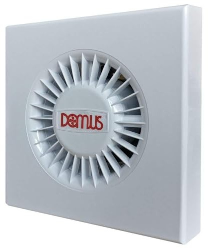 Silavent SDF100TB SDF100B 100mm 4 Extractor Fan Standard & Timer Model 80 m3/hr (Timer (Runs on for Set time))