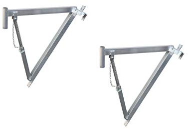 ALU Dachständer Dachbock Dachdeckergerüst Dachgerüst Gerüst Kamingerüst NEU 2 Stk. Auflage 0,80m