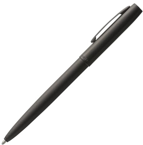 Fisher Space Pen Military Cap-O-Matic Pen, Pressurized Ballpoint Pen, Writes Upside Down and in Extreme Temperatures, Black Ink, Medium Point, Pocket Clip, Made in the USA