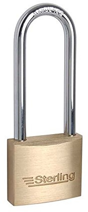 Sterling BPL042L Long Shackle Padlock