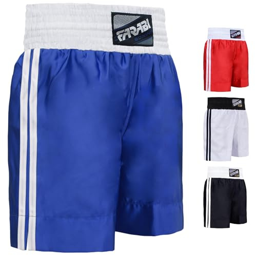 Farabi Sports Pro boxningsshorts för boxning träning punching sparring fitness gym MMA muay thailändsk kickboxshorts