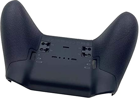 Meijunter Back Housing Shell Case Cover Replacement Parts Compatible with Xbox One Elite Series 2 Controller (Black)