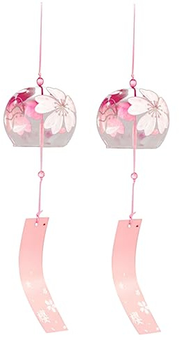 YARNOW 2piezas Campanillas De Viento Japonesas De Campana De Viento De para Jardín Duradero