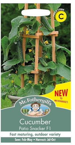 Mr Fothergills Cucumber Patio Snacker F1 Seeds