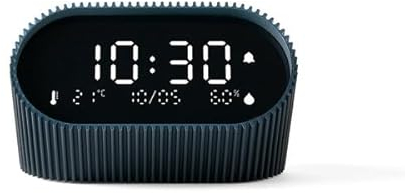 Lexon LR155OB3 Digitalwecker Ray Clock Ozeanblau