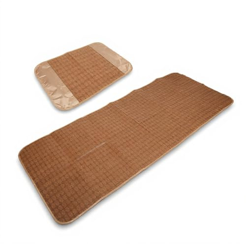 Summer Mattress, 76.8x31.5in, Foldable Polyester Sleeping Mat