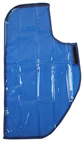 Yuecoom wasserdichte Golftaschen-Abdeckung, Golftaschen-Regenhülle, Transparente TPU-Golftaschen-Regenschutzhülle Für Die Meisten Golftaschen Und -Wagen, Blau