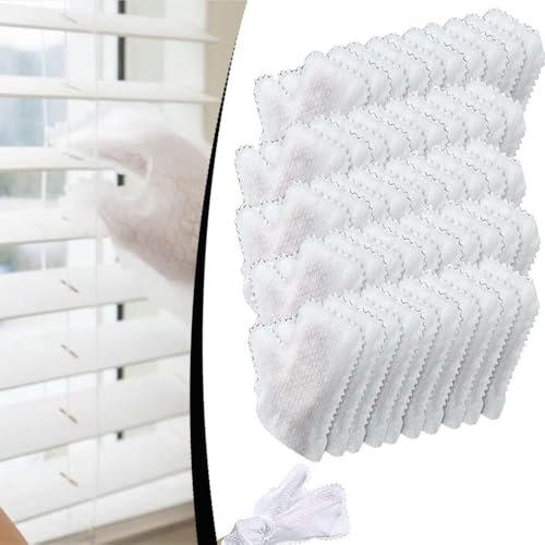 Vgpbphj Multi-Purpose Washable Dusting Gloves, Wet & Dry Microfiber Dishwashing Gloves, Washable Dusting Cleaning Gloves, Reusable Magic Dish Glove (50 Pcs)