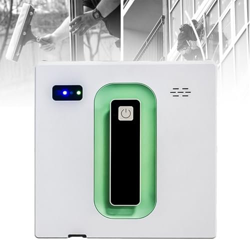 Hydravex Robot limpiacristales, Robot limpiacristales con pulverizador de Agua de Doble Cara, pulverizador de Agua Dual y Asistente de Voz, Aspirador Inteligente para Ventanas de Gran Altura