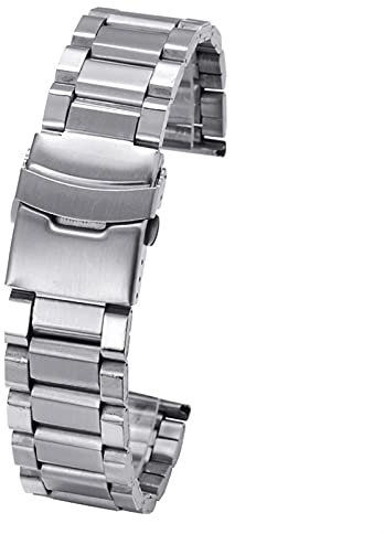 Uhrenarmband, 12 mm, 14 mm, 16 mm, 18 mm, 20 mm, 22 mm, 24 mm, Breite, Edelstahlarmband, Faltschließe, Uhrenzubehör, Werkzeug