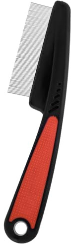 TEAWOO Dandruff Comb, Stainless Steel Fine Tooth Comb, Dandruff Remover, Scalp Sweep Detoxing, Multifunctional Hairbrush