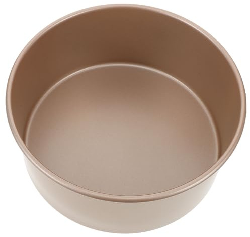 OHPHCALL Teglia Torta Rotonda in Acciaio al Carbonio con Rivestimento Antiaderente Stampi Dolci Forno per Chiffon Cake e Cheesecake Utensile per Cottura Uniforme e Facile Sformatura