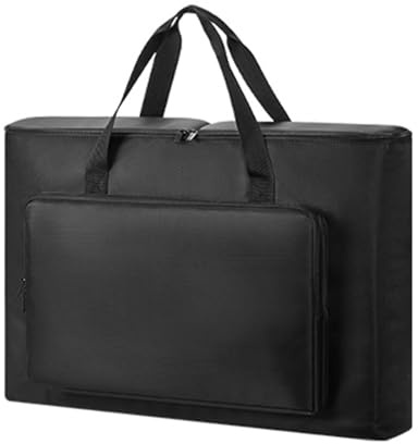YROHGKPN Sac de transport pour ordinateur de bureau 24 pouces/27 pouces Sac de transport rembourré pour le transport de Tour d'ordinateur PC Châssis Câble de clavier Housse de moniteur étanche