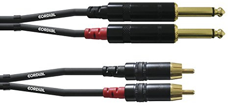 Cordial CFU 0.6 PC Cinch-Klinkekabel 0,6 m
