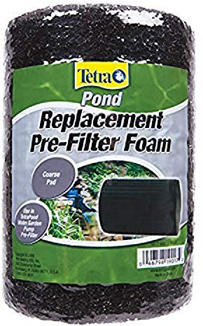 TetraPond Replacement Pre-Filter Foam, For Use in Tetra Water Garden Pump, 1-inch Diameter