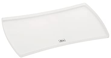 HUNTER Napfunterlage SELECTION, zum Bodenschutz, lebensmittelgeeignetes Silikon, erhöhter Rand, flexibel & formstabil, rutschemmend, pflegeleicht, Farbe: transparent, Größe: S