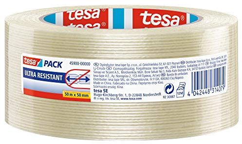 tesa 45900-00000-00 - Cinta, 50 m x 50 mm, Transparente
