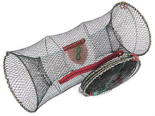 Fishkit Ltd UK juridisk, hopfällbar mesh kräftfälla